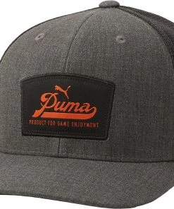 PUMA Men's Auto Press Snapback Golf Hat Quiet Shade