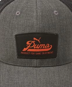 PUMA Men's Auto Press Snapback Golf Hat Quiet Shade -PUMA Sales 2022 unnamed file 1021