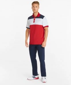 PUMA Men's Volition Colorblock Golf Polo Ski Patrol/navy Blazer 7 PUMA Men's Volition Colorblock Golf Polo Ski Patrol/navy Blazer -PUMA Sales 2022 unnamed file 1031