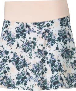PUMA Women's PWRSHAPE Floral 16''-18'' Golf Skirt Cloud Pink