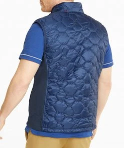 PUMA Men's Cloudspun Golf Vest Blaz Blue/blaz Blue Hthr -PUMA Sales 2022 unnamed file 106