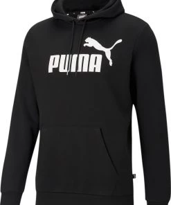 Puma Men's Big Logo Hoodie High Risk Red