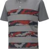 PUMA Men's MATTR Volition Ghillie Golf Polo Quiet Shade Htr/hghrsk Rd