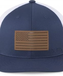 PUMA Men's Volition Heritage Trucker Snapback Golf Hat Navy/white -PUMA Sales 2022 unnamed file 1083