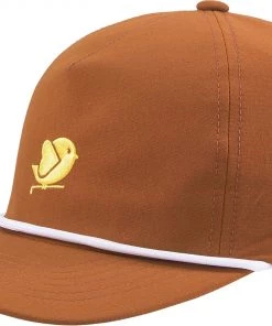 PUMA Men's Golf Love Birdies Rope Snapback Hat Chestnut