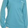 PUMA Girls' 1/4 Zip Pullover Parfait Pink -PUMA Sales 2022 unnamed file 112