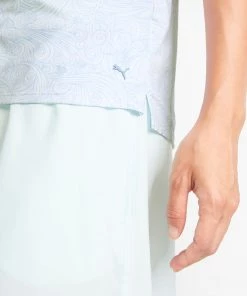 PUMA Women's MATTR Gust O' Wind Golf Polo Bright White/serenity 9 PUMA Women's MATTR Gust O' Wind Golf Polo Bright White/serenity -PUMA Sales 2022 unnamed file 1125