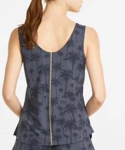 PUMA X PTC Women's Palm Golf Tank Top Navy Blazer -PUMA Sales 2022 unnamed file 1138