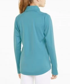 PUMA Girls' 1/4 Zip Pullover Parfait Pink -PUMA Sales 2022 unnamed file 114