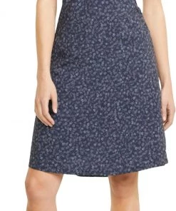 PUMA Women's Sleeveless 1/4 Zip Fancy Plants Golf Dress Navy Blazer/pale Grape