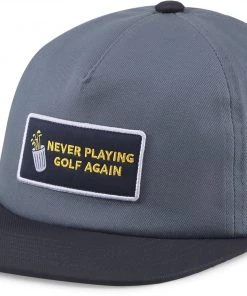 PUMA Men's Golf Never Playing Golf Again Snapback Hat Chestnut