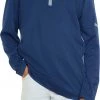 Puma Boys' Gamer 1/4 Zip Long Sleeve Golf Polo Lavendar Pop/navy Blazer