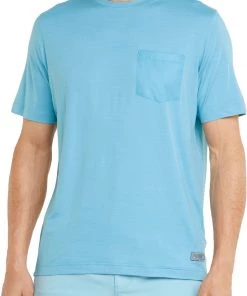 PUMA Men's Excellent Golf Wear Pushcart Golf T-Shirt Dusty Aqua