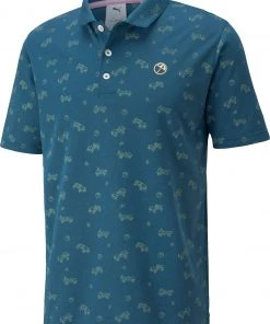 PUMA X Arnold Palmer Men's Best Friend Golf Polo Legion Blue
