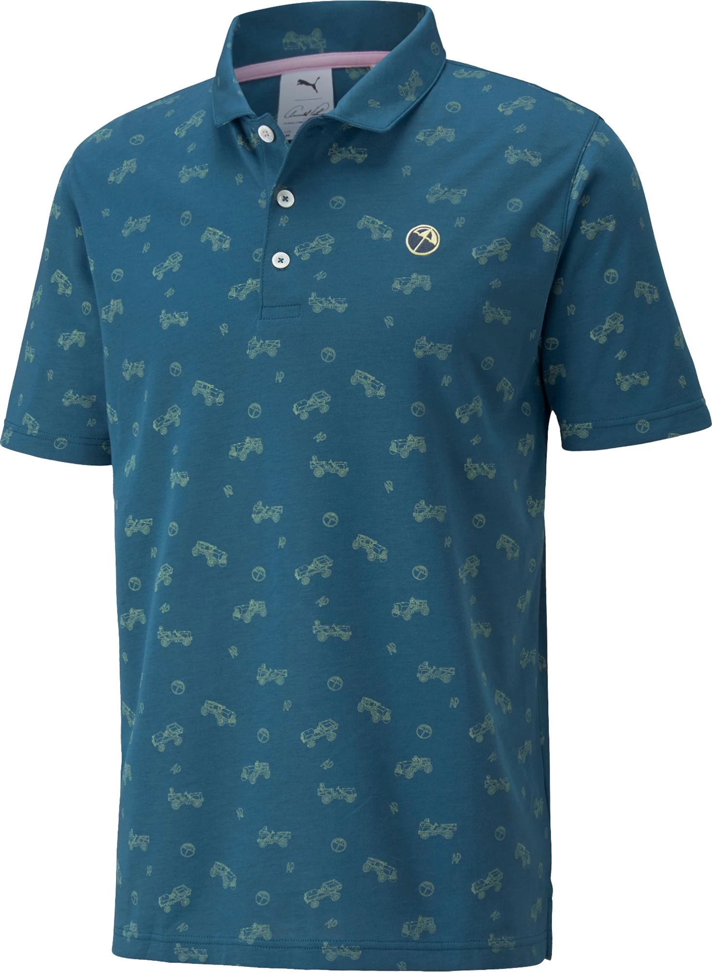 PUMA X Arnold Palmer Men's Best Friend Golf Polo Legion Blue 3 PUMA X Arnold Palmer Men's Best Friend Golf Polo Legion Blue