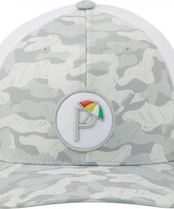 PUMA X Arnold Palmer Men's Palmer Camo P Snapback Golf Cap Quiet Shade/high Rise