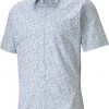 PUMA X Arnold Palmer Men's 19th Hole Button Down Golf Top Halogen Blue -PUMA Sales 2022 unnamed file 1219