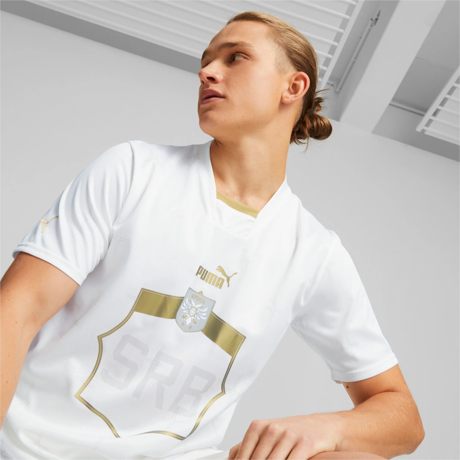 PUMA Serbia '22 Away Replica Jersey For Men 7 PUMA Serbia '22 Away Replica Jersey For Men - Image 5