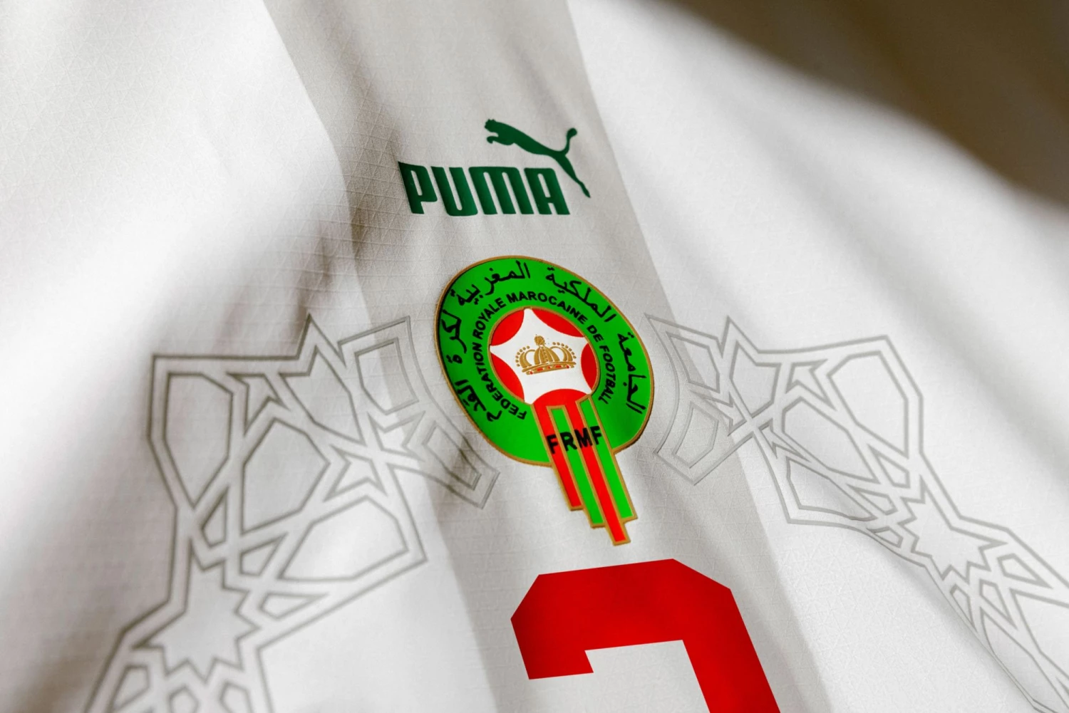 PUMA Morocco '22 Away Replica Jersey For Men 7 PUMA Morocco '22 Away Replica Jersey For Men - Image 5
