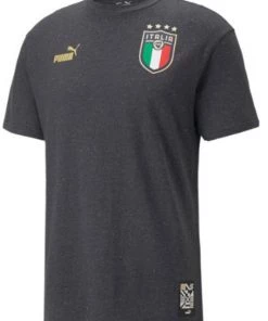 PUMA Italy '22 Football Cult Grey T-Shirt For Men