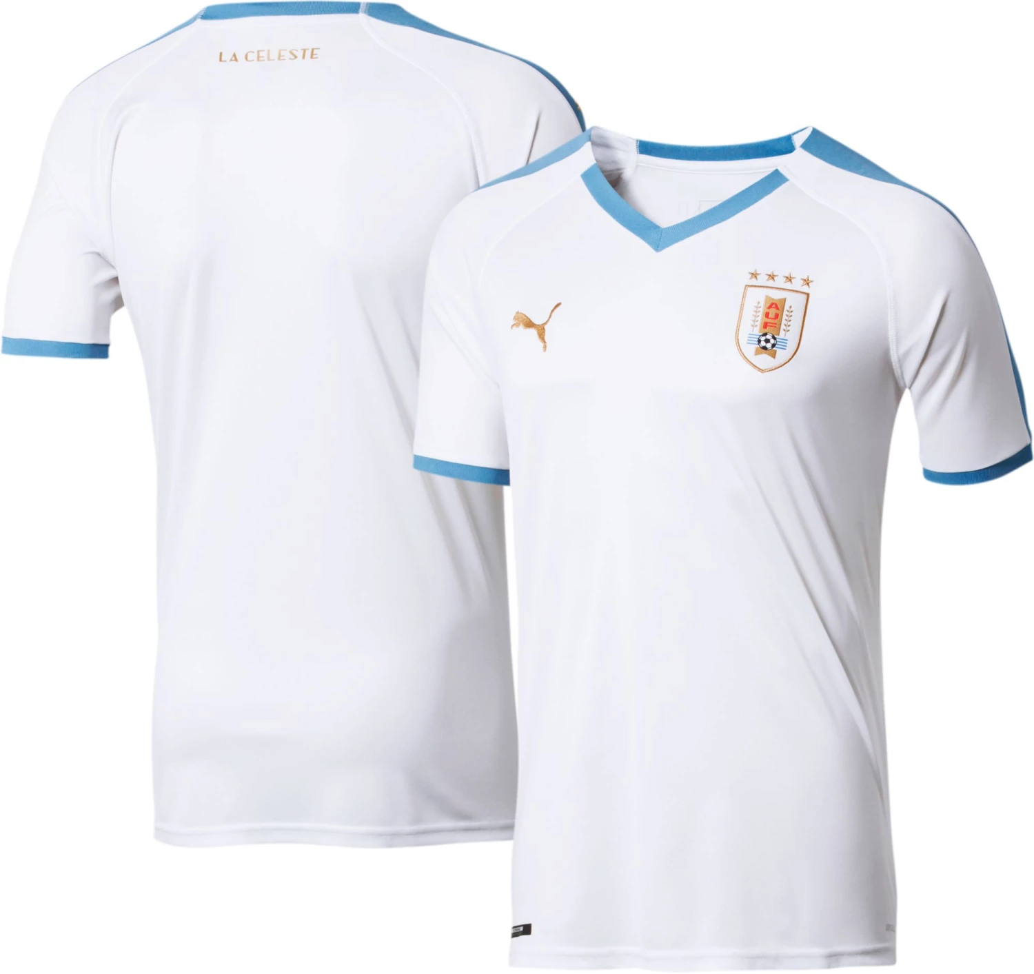 PUMA Men's Uruguay '20 Away Replica Jersey 3 PUMA Men's Uruguay '20 Away Replica Jersey