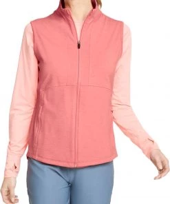 Puma Women's CLOUDSPUN Daybreak Golf Vest Navy Blazer Heather