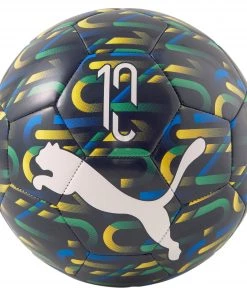 PUMA Neymar Jr. Fan Graphic Soccer Ball For Unisex Blue/yellow/white