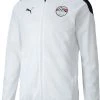 PUMA Men's Egypt Stadium White Full-Zip Jacket