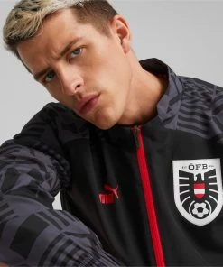 PUMA Austria '22 Black Prematch Jersey For Men -PUMA Sales 2022 unnamed file 1329