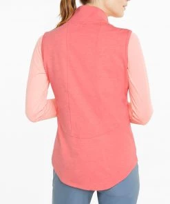 Puma Women's CLOUDSPUN Daybreak Golf Vest Navy Blazer Heather -PUMA Sales 2022 unnamed file 133