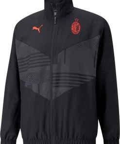 PUMA AC Milan '21 Black Prematch Jacket For Men 8 PUMA AC Milan '21 Black Prematch Jacket For Men -PUMA Sales 2022 unnamed file 1357