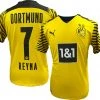 PUMA Men's Borussia Dortmund '21 Giovanni Reyna #7 Home Replica Jersey -PUMA Sales 2022 unnamed file 1361