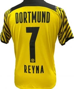 PUMA Men's Borussia Dortmund '21 Giovanni Reyna #7 Home Replica Jersey 7 PUMA Men's Borussia Dortmund '21 Giovanni Reyna #7 Home Replica Jersey -PUMA Sales 2022 unnamed file 1363