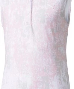 PUMA Cobra Girls' Cloudspun Polo Shirt Parfait Pink