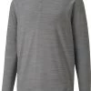 PUMA Cobra Men's Cloudspun Long Sleeve Henley Shirt Quiet Shade Heather -PUMA Sales 2022 unnamed file 1395