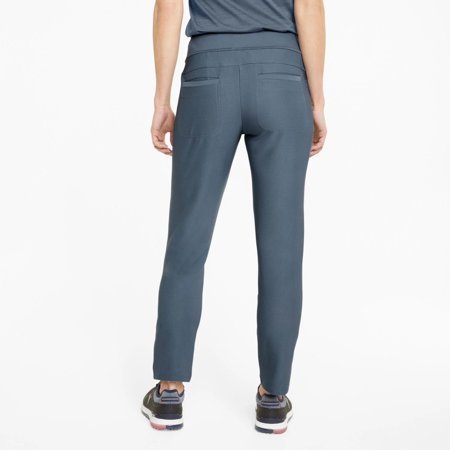 PUMA Women's PWRSHAPE Golf Pants Bright White 5 PUMA Women's PWRSHAPE Golf Pants Bright White - Image 3