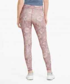 PUMA Women's Printed Golf Leggings Pale Grape -PUMA Sales 2022 unnamed file 142
