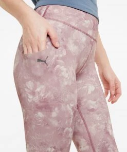 PUMA Women's Printed Golf Leggings Pale Grape -PUMA Sales 2022 unnamed file 143