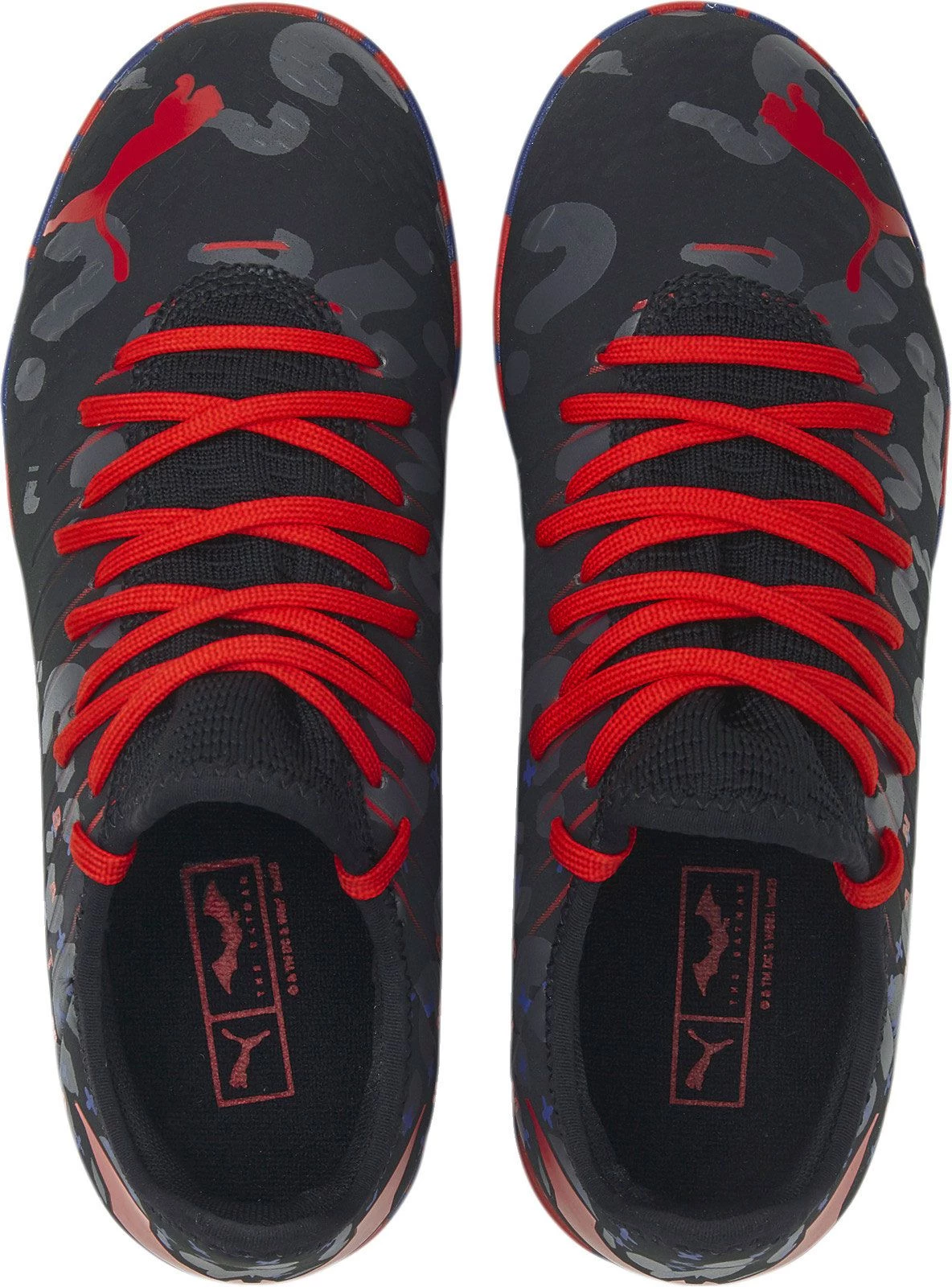 Puma Kids' Future Z 4.3 Batman Turf Soccer Cleats For Boys' Black/red 6 Puma Kids' Future Z 4.3 Batman Turf Soccer Cleats For Boys' Black/red - Image 4