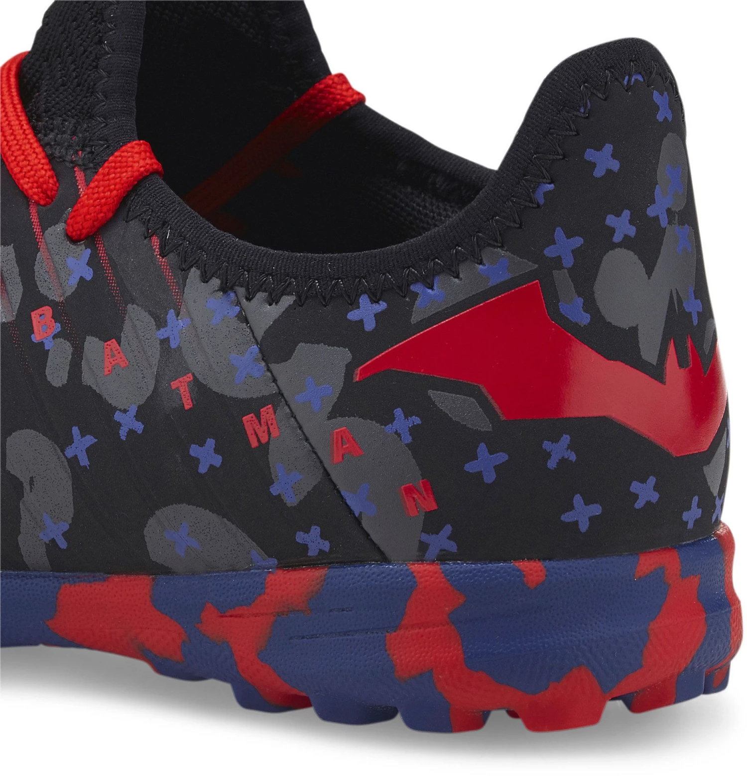 Puma Kids' Future Z 4.3 Batman Turf Soccer Cleats For Boys' Black/red 9 Puma Kids' Future Z 4.3 Batman Turf Soccer Cleats For Boys' Black/red - Image 7