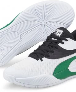 PUMA Triple Basketball Shoes For Men White/green -PUMA Sales 2022 unnamed file 1443