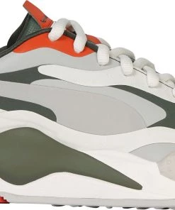 PUMA Men's RS-G Golf Shoes Grey/pureed Pumpkin