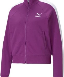 PUMA Women's Iconic T7 Track Jacket Byzantium