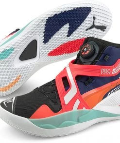 PUMA Disc Rebirth Basketball Shoes For Men Yellow/red -PUMA Sales 2022 unnamed file 1511