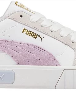 PUMA Women's Cali Star Shoes White/teal