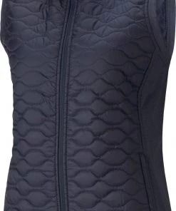 Puma Women's Cloudspun WRMLBL Golf Vest Navy Blazer