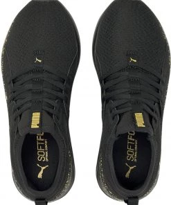 PUMA Women's Sophia Shimmer Shoes Black/gold -PUMA Sales 2022 unnamed file 1530