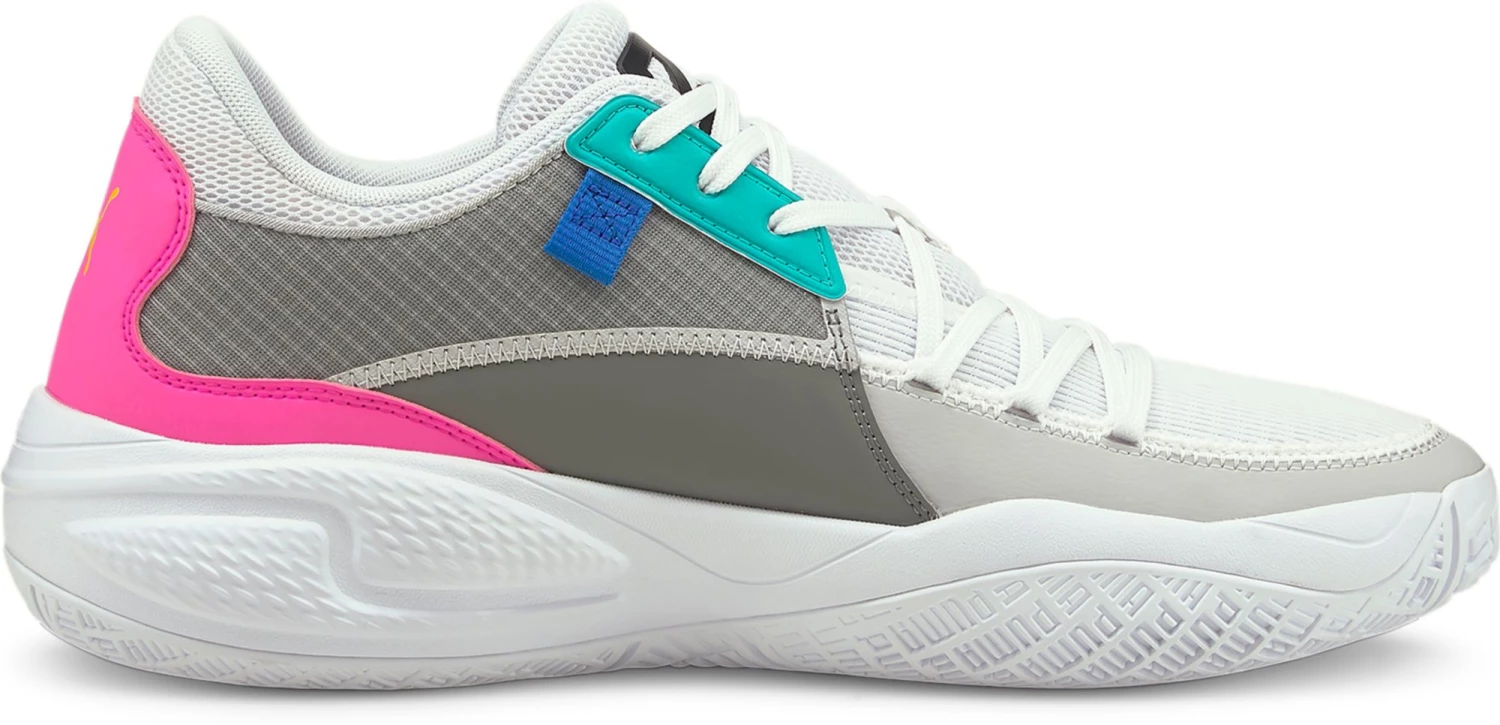 PUMA Court Rider Basketball Shoes For Men White/gray 5 PUMA Court Rider Basketball Shoes For Men White/gray - Image 3