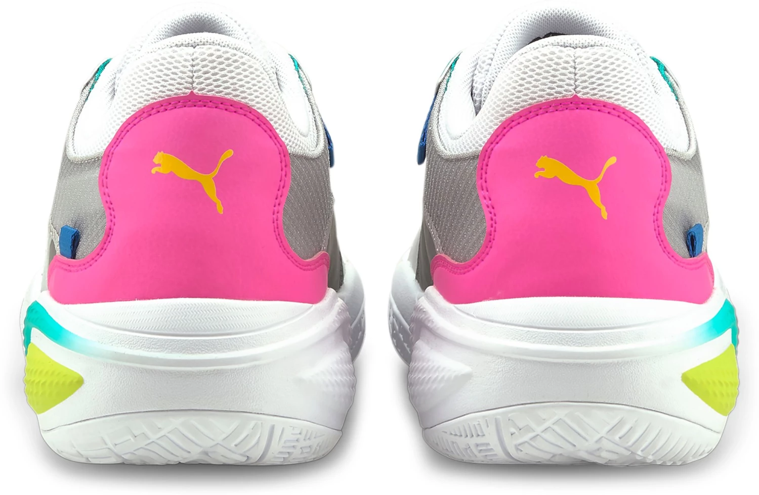 PUMA Court Rider Basketball Shoes For Men White/gray 7 PUMA Court Rider Basketball Shoes For Men White/gray - Image 5