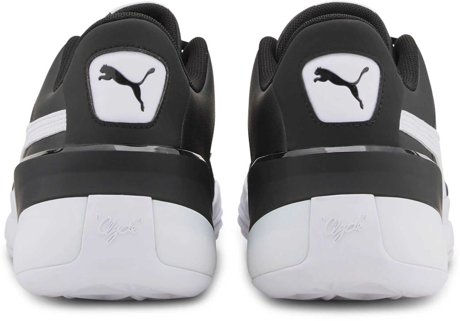 PUMA Clyde Hardwood Basketball Shoes For Men White 7 PUMA Clyde Hardwood Basketball Shoes For Men White - Image 5